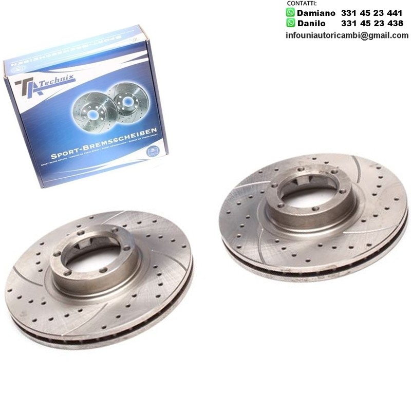 2X Dischi Sportivi Anteriori Opel Arena Box / Bus / Combi / Renault 20 / 30 / Trafic Bus / Box