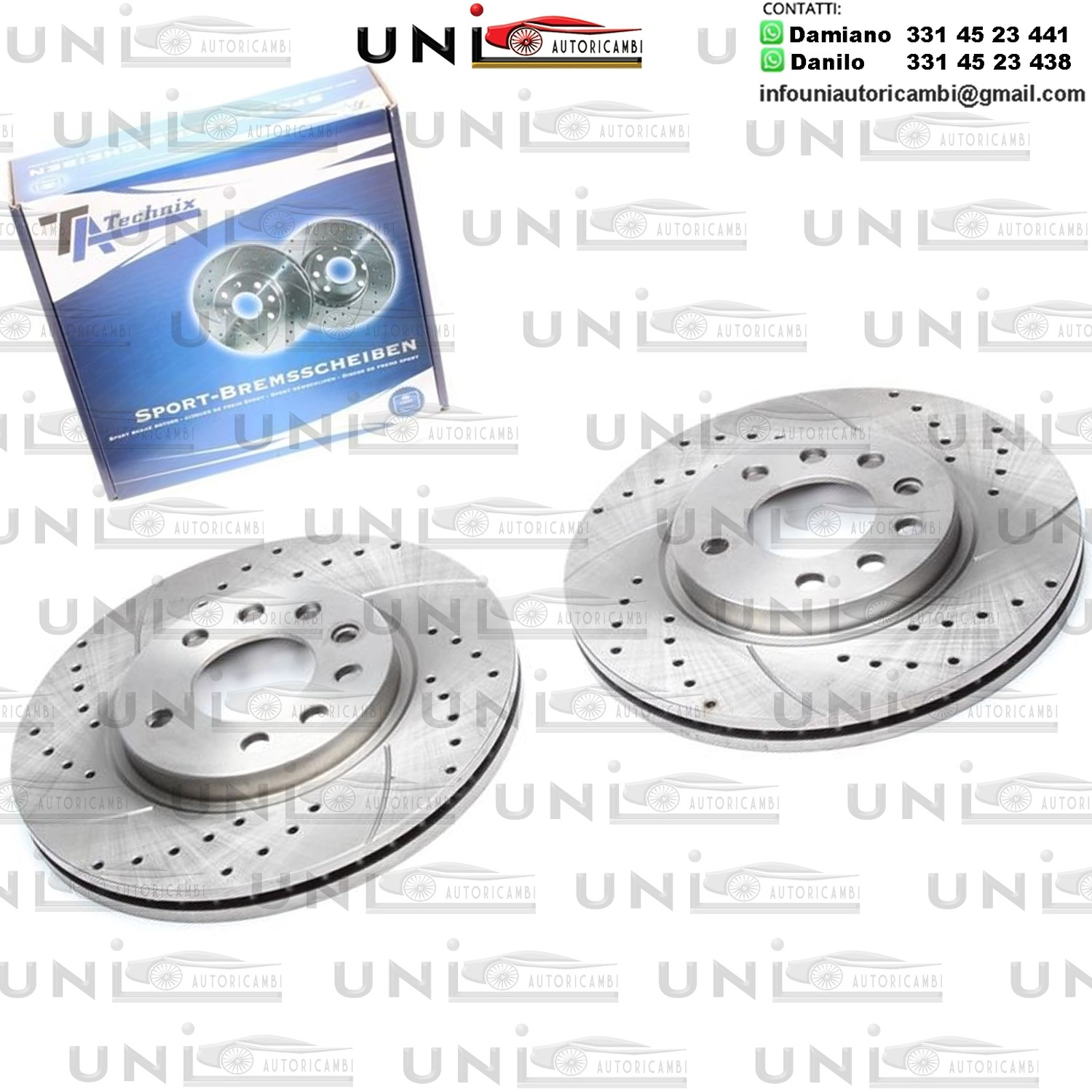 2X Dischi Sportivi Anteriori Opel Vectra A / Saab 900 II / 900 II Convertible / 900 II Coupe