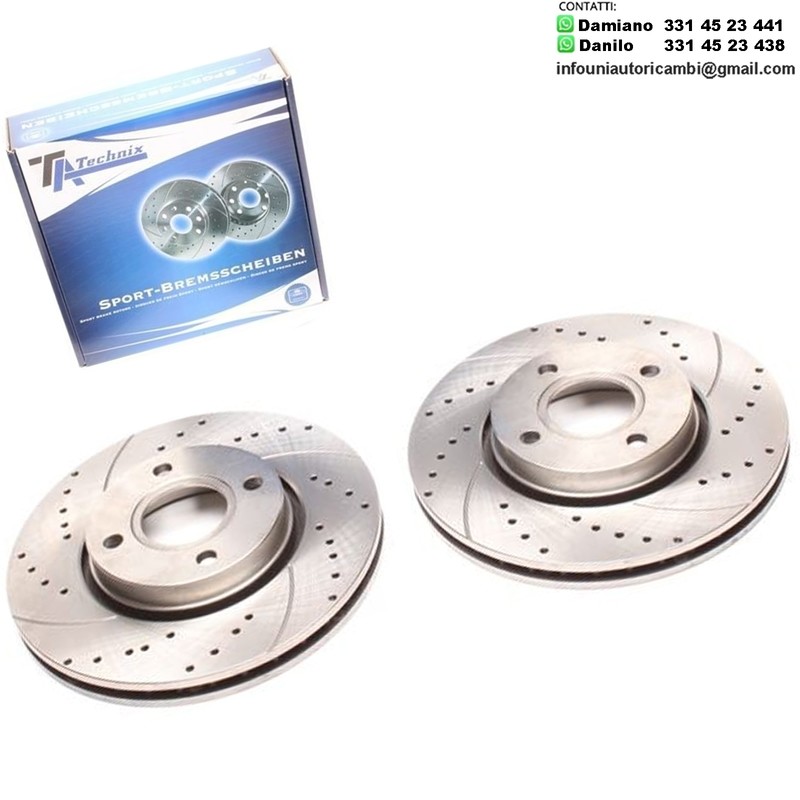 2X Dischi Sportivi Anteriori Ford Cougar / Mondeo I / Mondeo II / Scorpio II