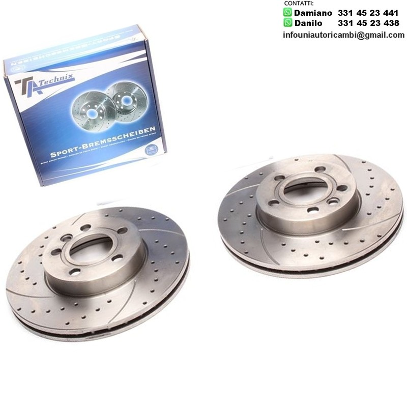 2X Dischi Sportivi Anteriori Ford Galaxy / Seat Alhambra / VW Sharan