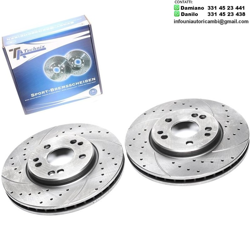 2X Dischi Sportivi Anteriori Mercedes-Benz 190 / SL / Saloon