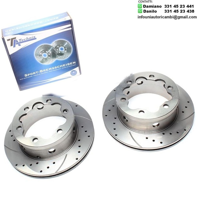 2X Dischi Sportivi Anteriori Mercedes-Benz Sprinter 3-t Bus / Box / Sprinter 4-t Bus / VW LT 28-35 II Bus