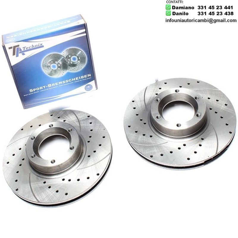 2X Dischi Sportivi Anterior Opel Movano Combi / Box / Movano flatbed / chassis / Renault Master II Bus