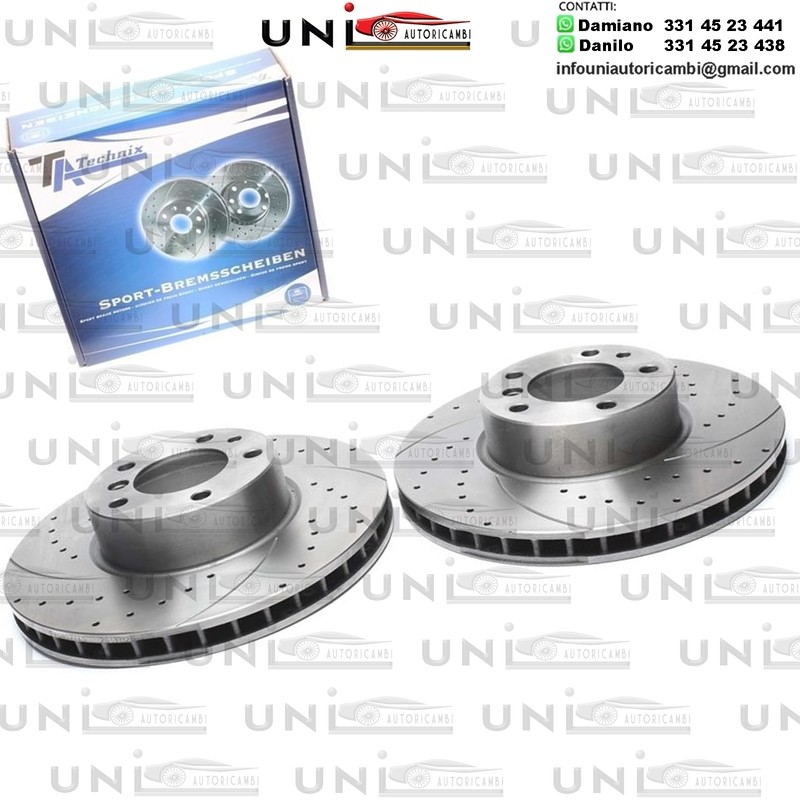 2X Dischi Sportivi Anteriori Alpina B10 / Serie 5 / Serie 7 / Serie 8