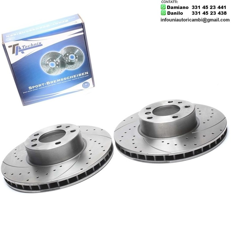 2X Dischi Sportivi Anteriori Alpina B10 / Serie 5 / Serie 7 / Serie 8