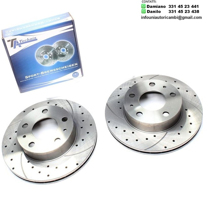 2X Dischi Sportivi Anteriori Citroën Jumper Bus / Box / Fiat Ducato Bus / Box / Peugeot Boxer Bus