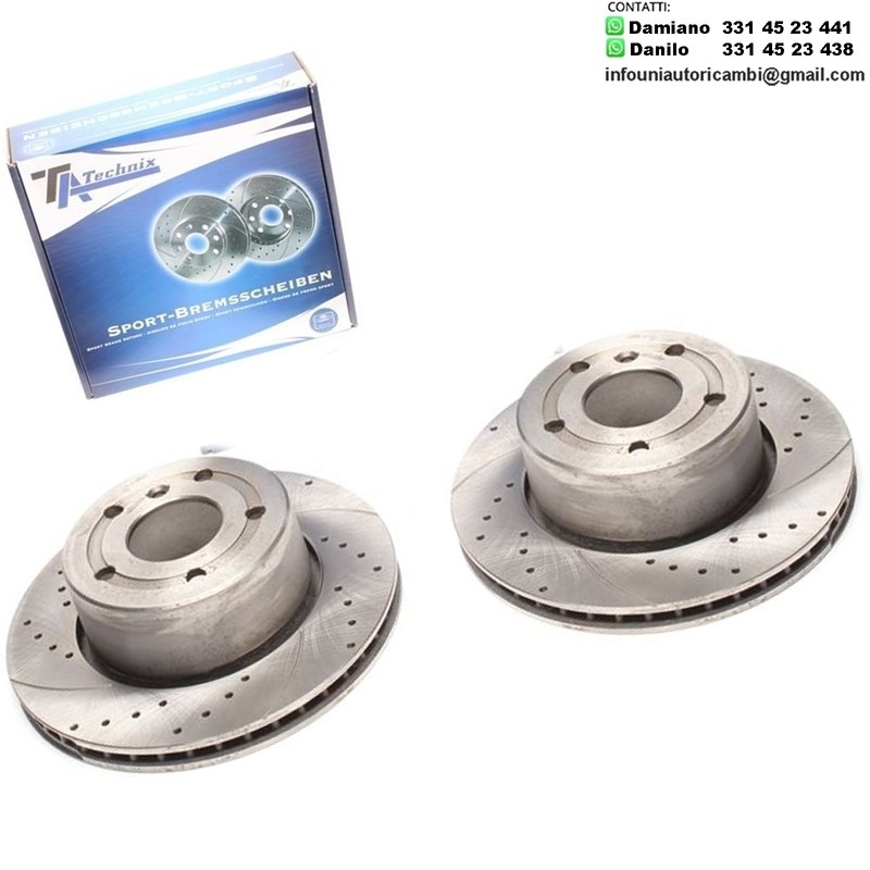 2X Dischi Sportivi Anteriori Land Rover Discovery II / Rover Discovery II