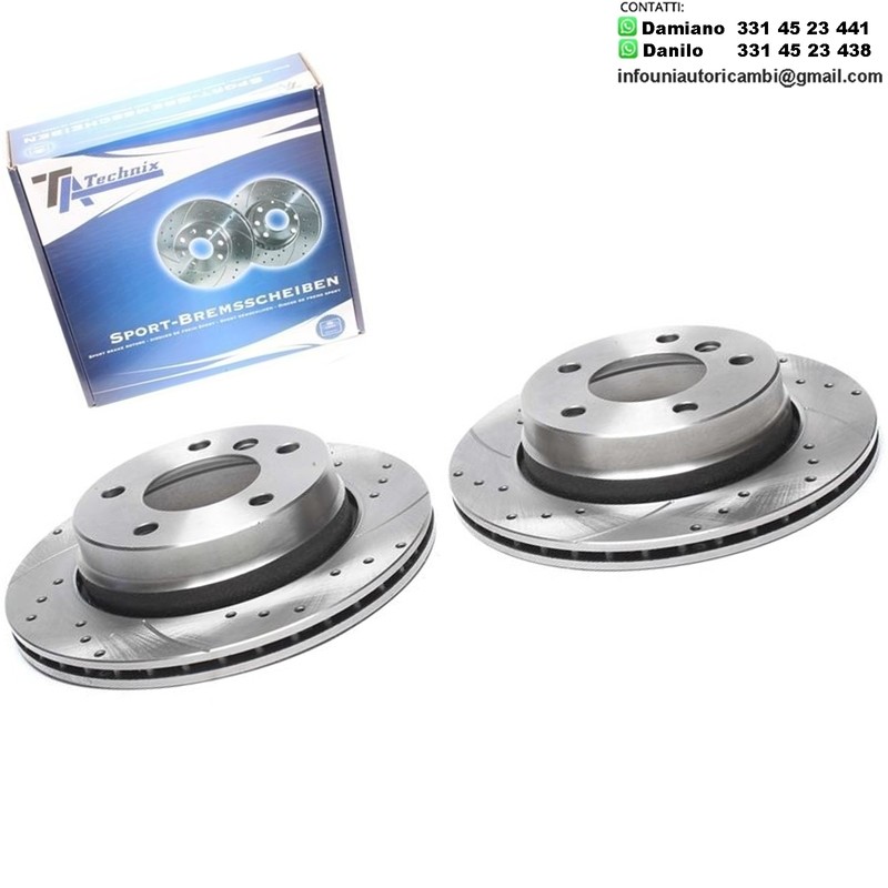 2X Dischi Sportivi Posteriori BMW Serie 3 / Cabriolet / Compact / Coupe / Touring