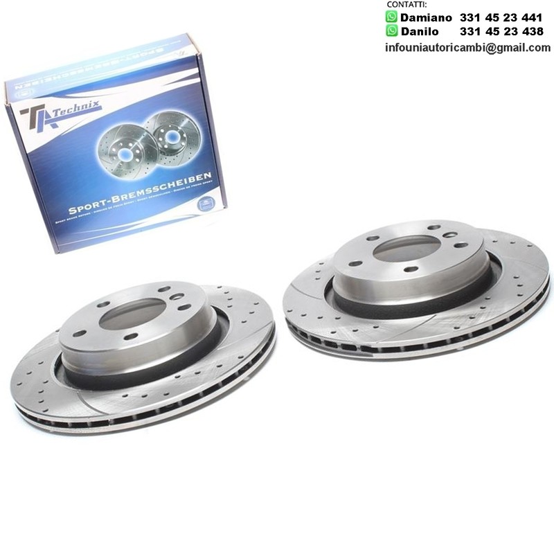 2X Dischi Sportivi Posteriori BMW Serie 3 / Cabriolet / Coupe / Touring