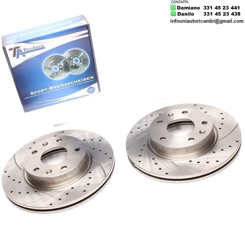 2X Dischi Sportivi Anteriori Land Rover Freelander