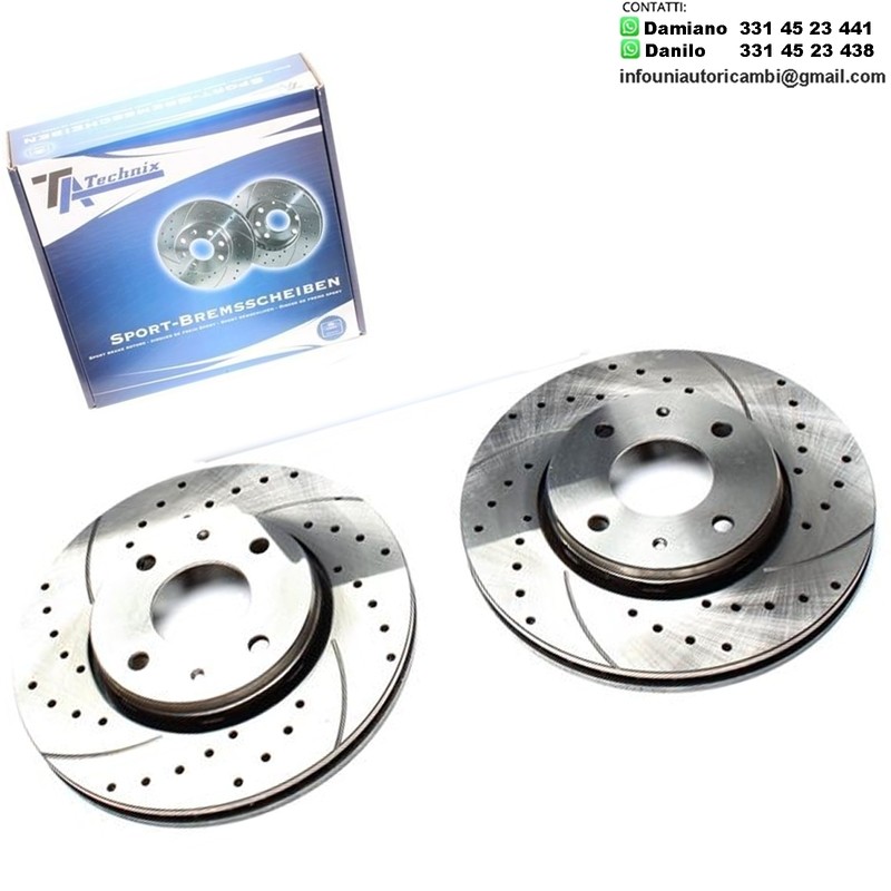 2X Dischi Sportivi Anteriori Mitsubishi Carisma / Carisma Saloon / Volvo V40 Kombi / S40 I