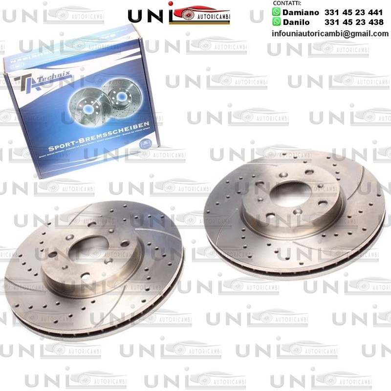 2X Dischi Sportivi Anteriori Honda Accord VI / Accord VI hatchback