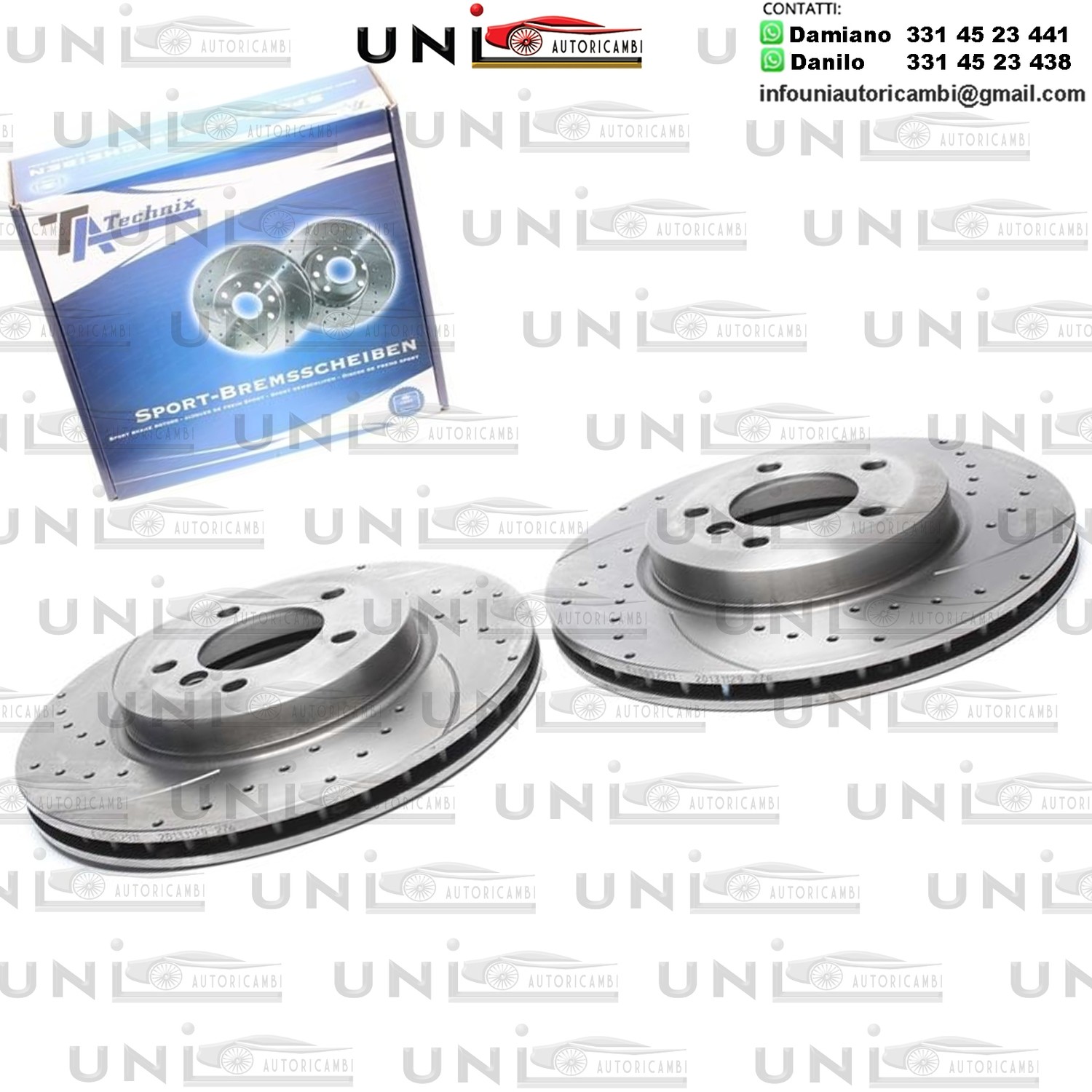 2X Dischi Sportivi Anteriori BMW Serie 3 / Cabriolet / Coupe / Touring / Z4