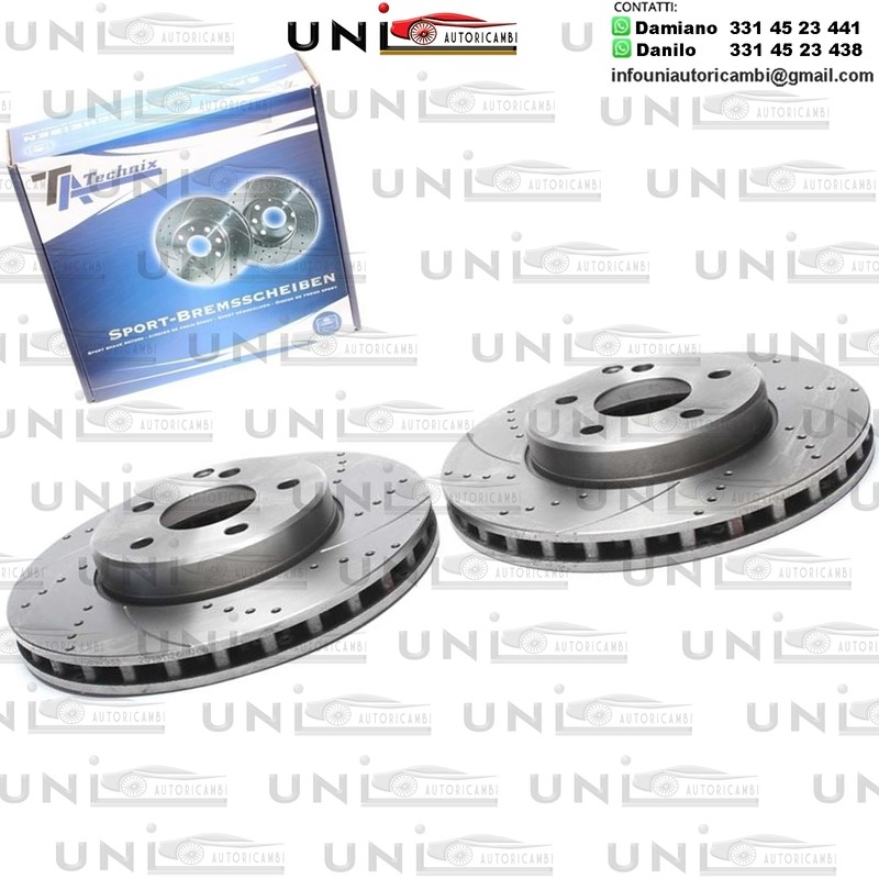 2X Dischi Sportivi Anteriori Mercedes-Benz E-Class / Classa E Estate / Classe station wagon