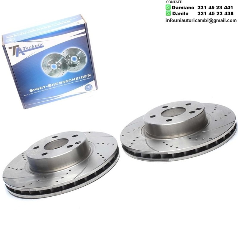 2X Dischi Sportivi Anteriori Mercedes-Benz CLK / CLS / Classe E / Classe E station wagon