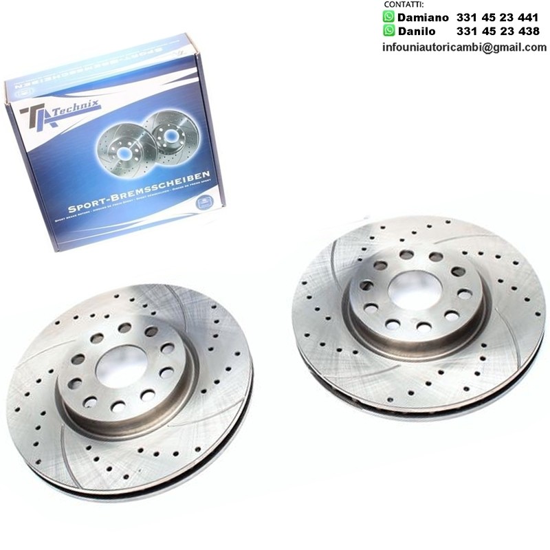 2X Dischi Sportivi Anteriori Alfa Romeo 166 / Lancia Kappa / Kappa Coupe / Kappa SW