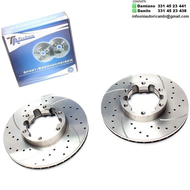 2X Dischi Sportivi Anteriori Nissan Cabstar E flatbed
