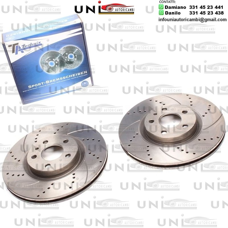 2X Dischi Sportivi Anteriori Alfa Romeo GTV / Spider