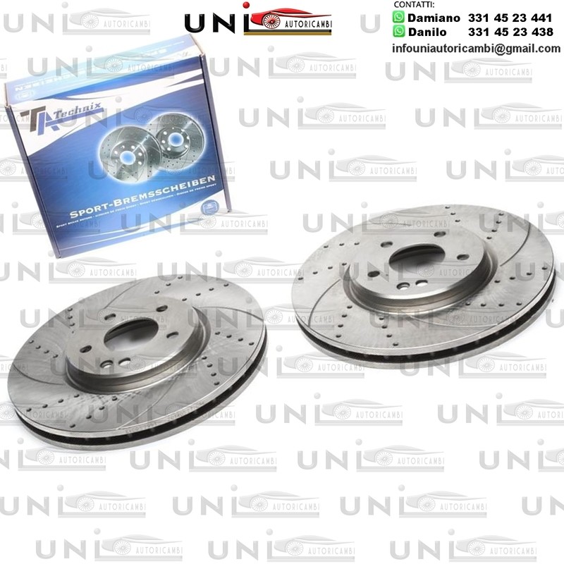 2X Dischi Sportivi Anteriori Mercedes-Benz Classe C / Classe E Station Wagon