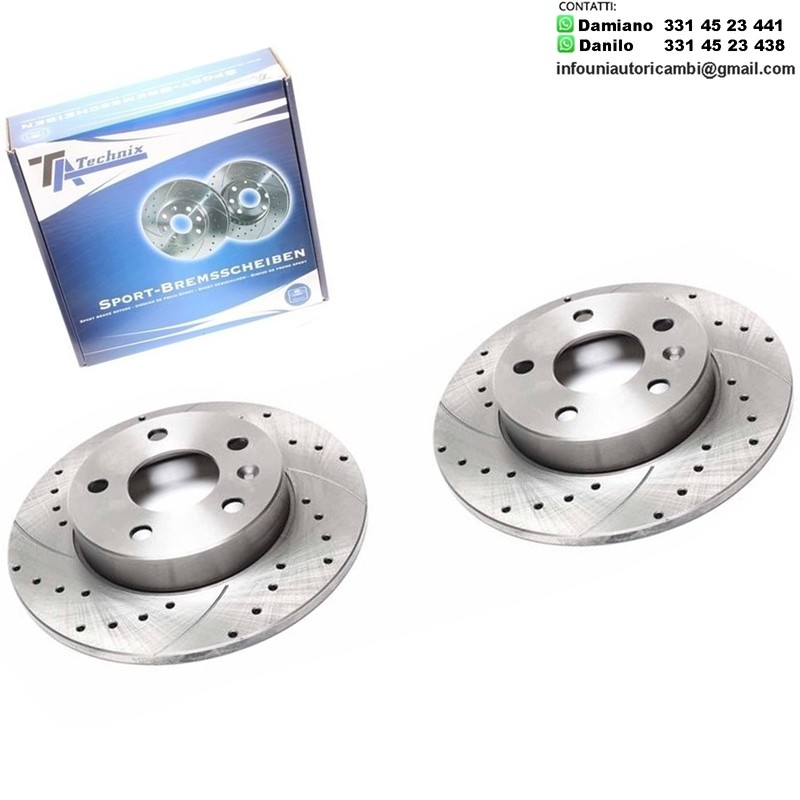 2X Dischi Sportivi Posteriori Citroën C4 II / DS4 / Peugeot 308 / 308 SW / 308CC