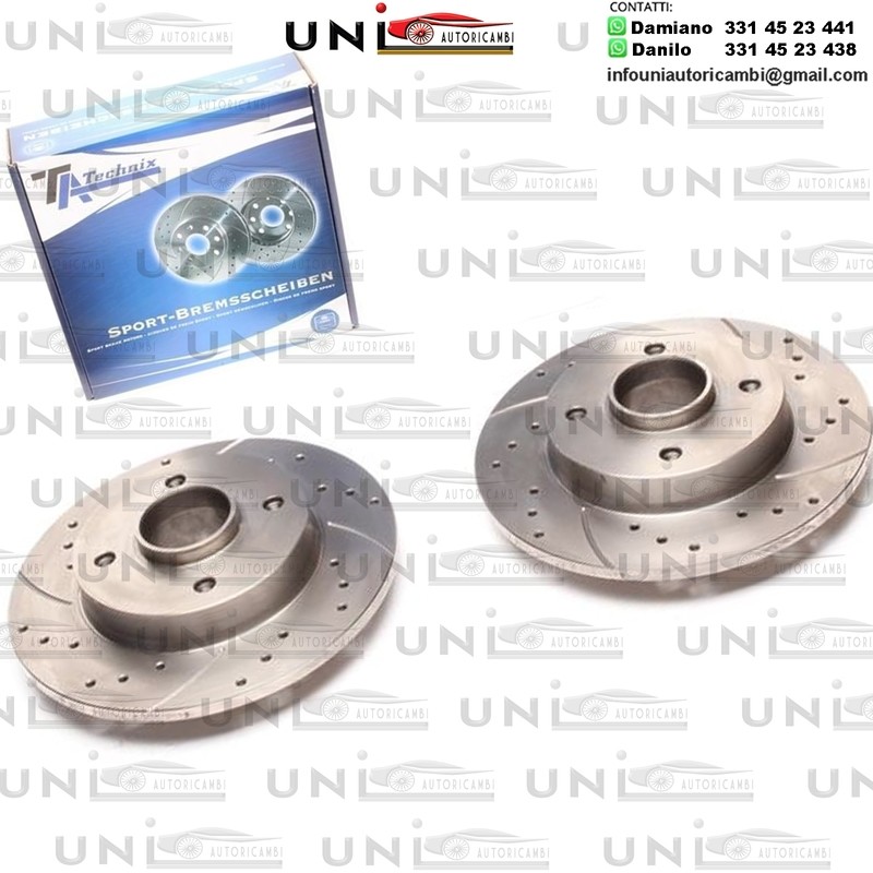 2X Dischi Sportivi Posteriori Citroën C4 II / DS4 / Peugeot 308 / 308 SW / 308CC