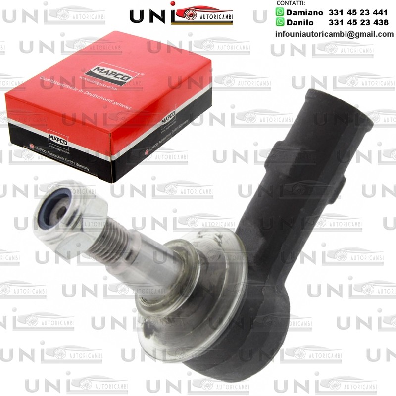 Testa barra d`accoppiamento Assale anteriore bilaterale Rinforzata IVECO DAILY I, DAILY II, DAILY III 01.78-05.06