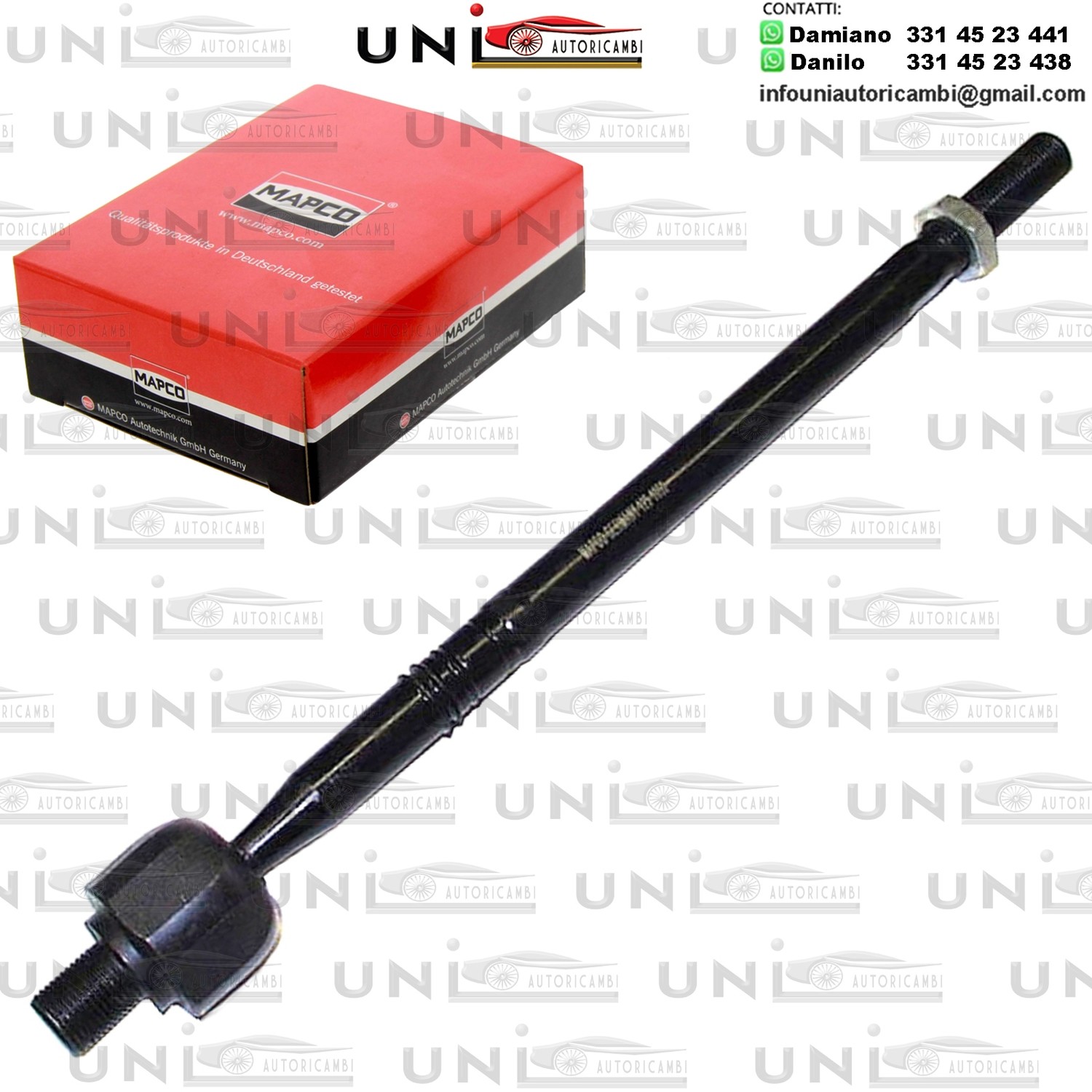 Giunto assiale Assale anteriore bilaterale Rinforzato IVECO DAILY III, DAILY IV, DAILY V 2.3D-Electric 05.99-02.14