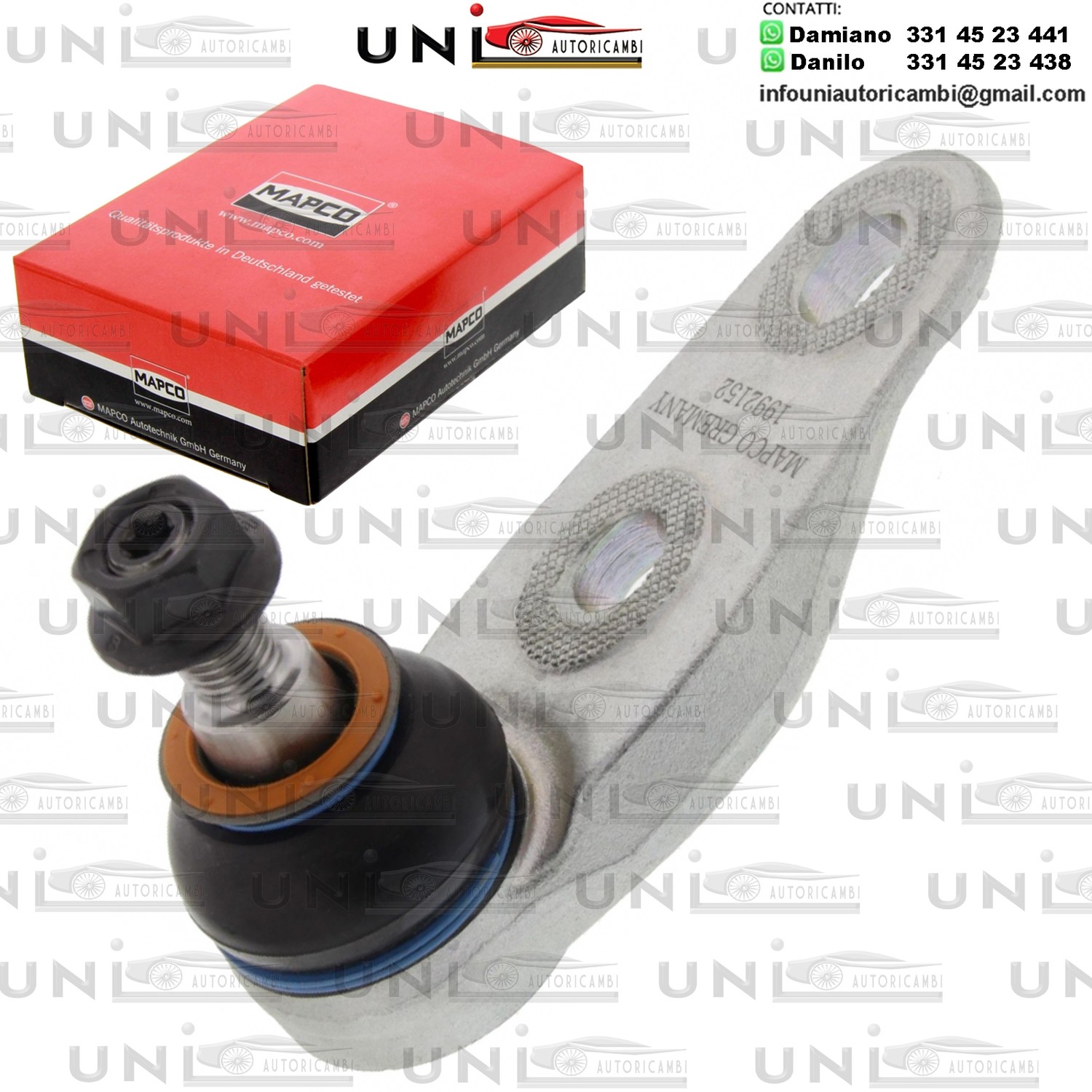 Giunto di supporto / guida Assale anteriore Sinistro Rinforzato MINI (R56, R57, R58, R59), CLUBMAN, CLUBVAN 1.4-2.0D 09.06-06.15