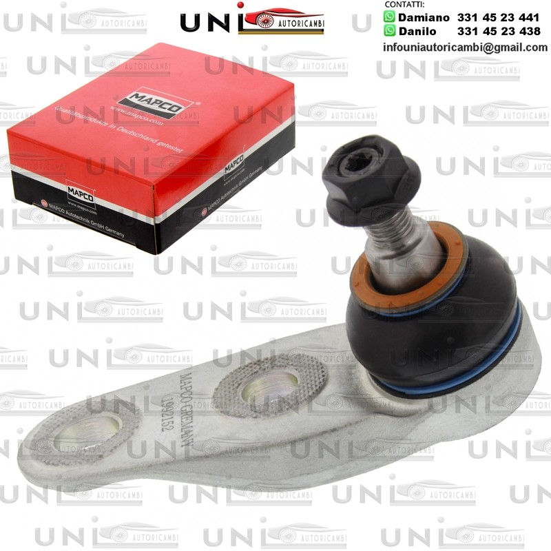 Giunto di supporto / guida Assale anteriore Destro Rinforzato MINI (R56, R57, R58, R59), CLUBMAN, CLUBVAN 1.4-2.0D 09.06-06.15