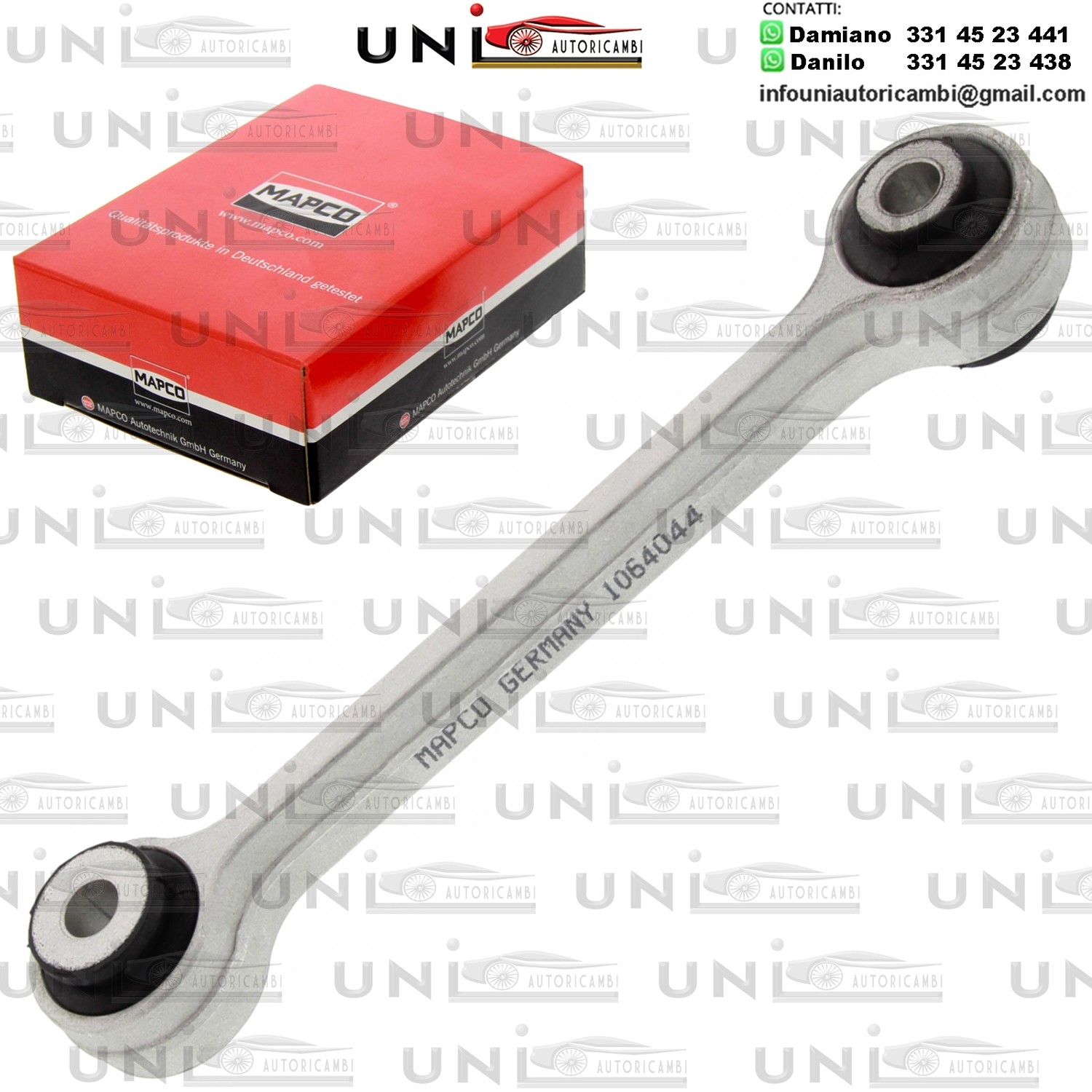 Asta Puntone, Bielletta Assale Anteriore Bilaterale Rinforzata Audi A4 / Audi A5 / Audi A6 / Audi​ A7 / Audi ​A8 da 2009