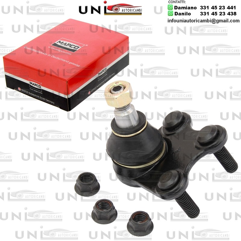 Giunto di Supporto / Guida anteriore Rinforzato AUDI A1 /SEAT CORDOBA, IBIZA / SKODA CITIGO, FABIA 1.0-Electric 10.01-