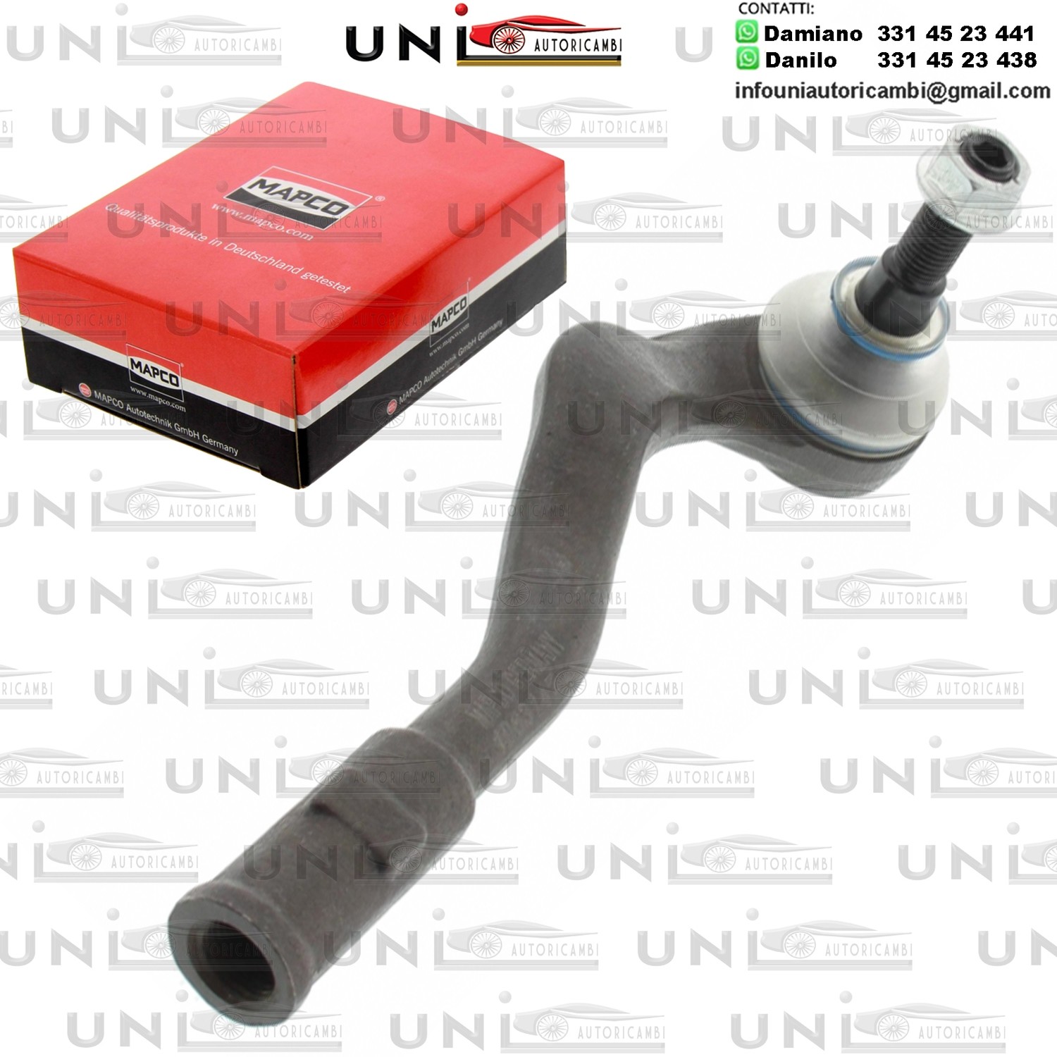 Testa Barra d`accoppiamento Assale Anteriore Sinistra Rinforzata AUDI A4, A5, Q5 1.8-3.2 06.07-