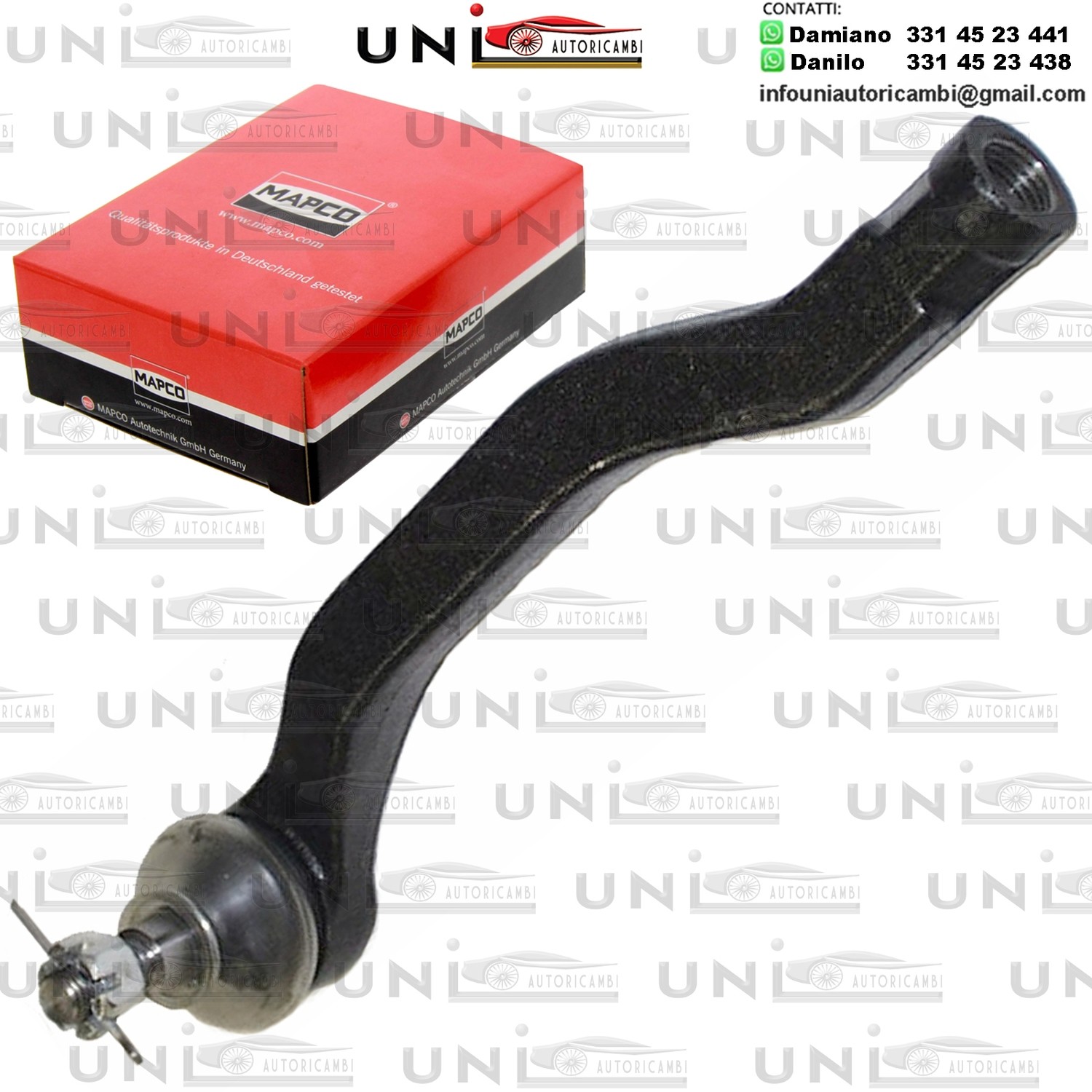 Testa barra d`accoppiamento Assale anteriore Sinistra Rinforzata HONDA ACCORD IV, ACCORD V / ROVER 600, 800 1.8-2.7 01.90-06.99