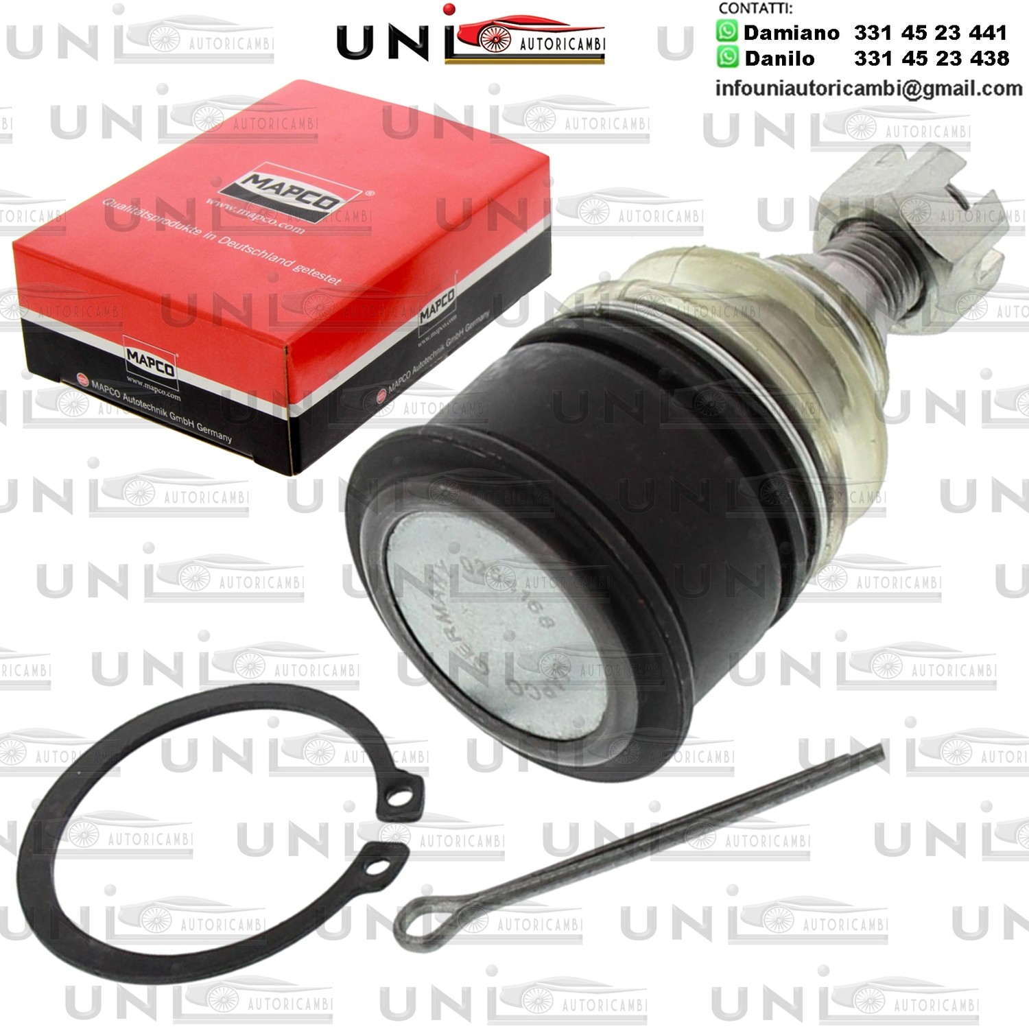Giunto assiale Assale anteriore bilaterale Rinforzato HONDA ACCORD IV, ACCORD V, SHUTTLE / ROVER 600 1.8-2.3 01.90-06.04
