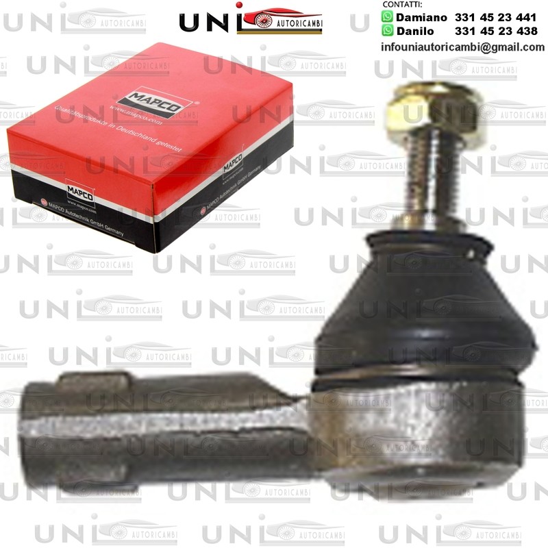 Testa barra d`accoppiamento Assale anteriore bilaterale Rinforzata HYUNDAI PONY / MITSUBISHI COLT I, L 300 / DELICA II 1.2-2.5D 02.78-04.94