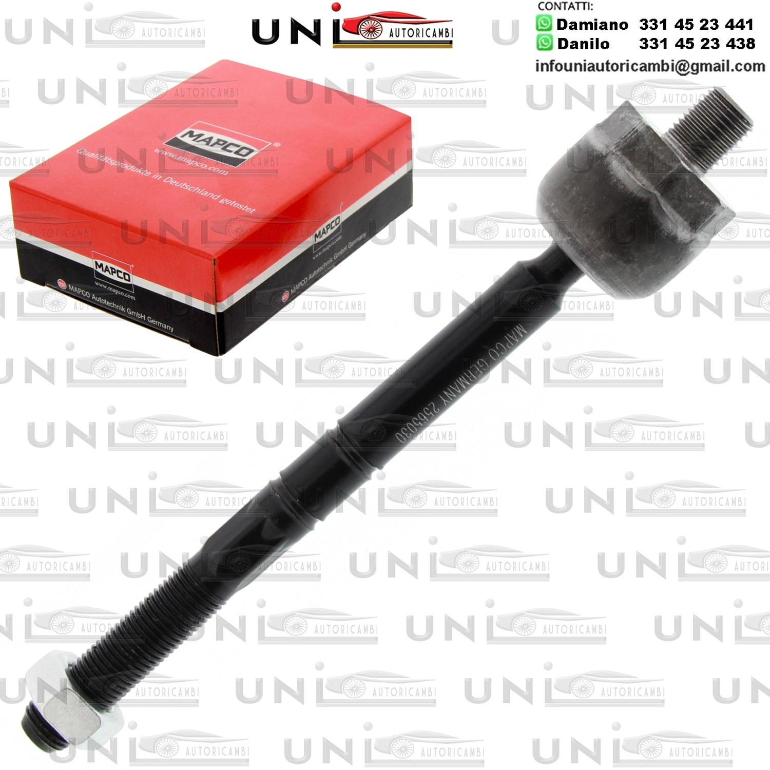 Giunto Assiale, Asta Trasversale Assale Anteriore Bilaterale Rinforzato MERCEDES VANEO (414) 1.6/1.7D/1.9 02.02-07.05