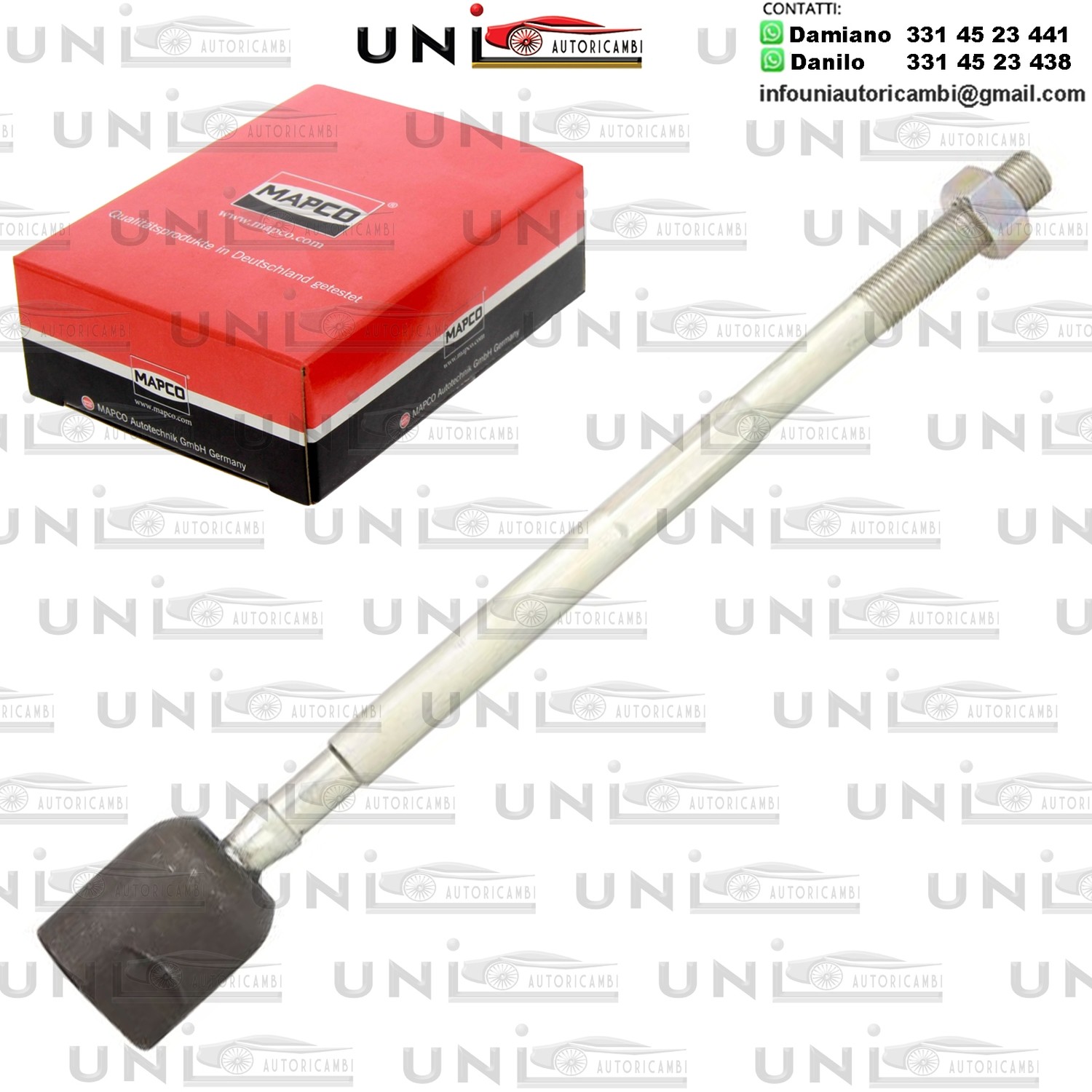 Giunto assiale, Asta trasversale Assale anteriore bilaterale Rinforzato SUZUKI SWIFT, SWIFT I, SWIFT II 1.0/1.3/1.6 10.84-12.05