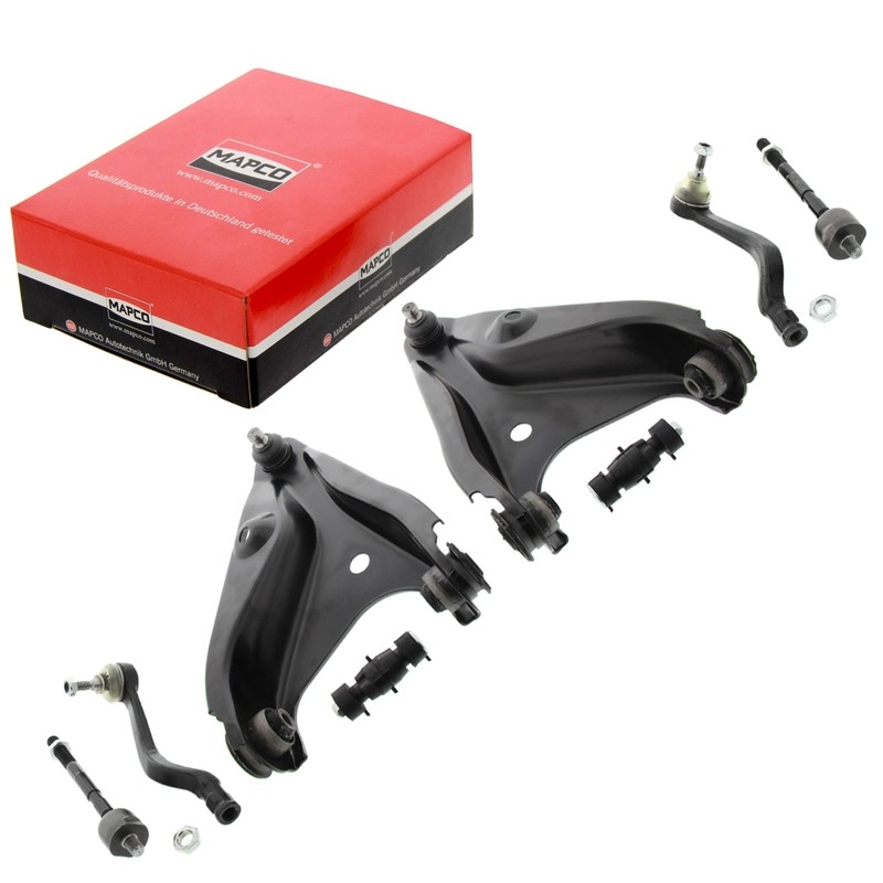 Kit 8 Bracci Anteriori Oscillanti Rinforzati Mapco DACIA LOGAN, LOGAN MCV, SANDERO / RENAULT LOGAN I 1.2-1.6LPG 09.04-