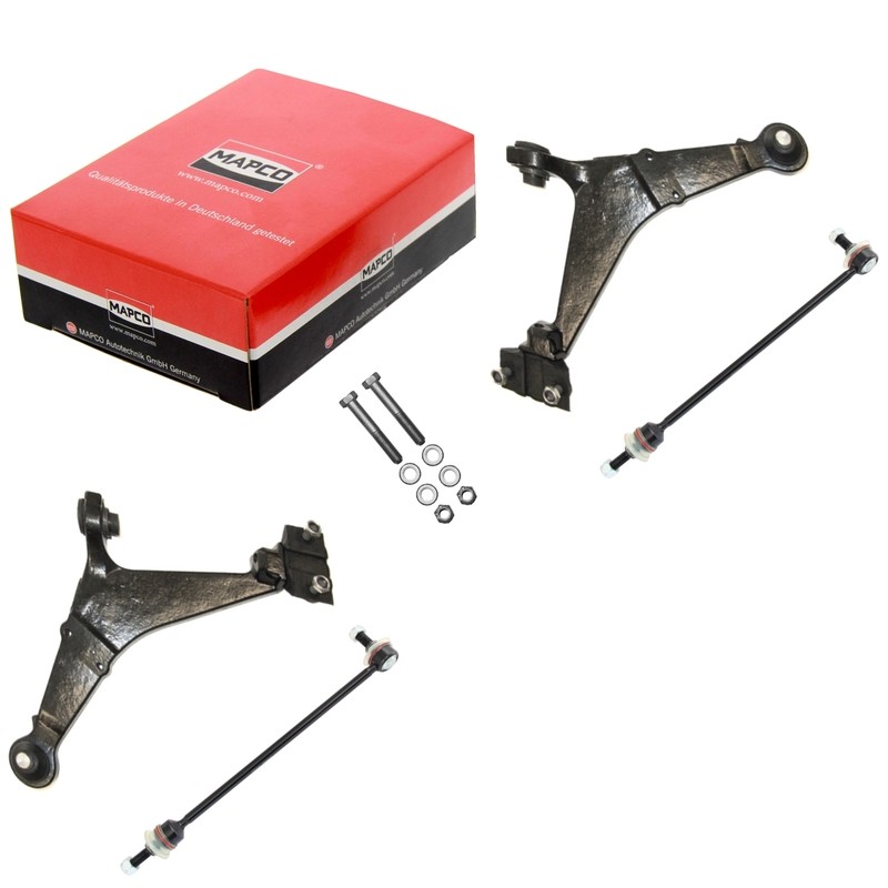 Kit 4 Bracci Anteriori RINFORZATI Mapco CITROEN AX, SAXO / PEUGEOT 106 I, 106 II 1.0-Electric 07.86-07.04