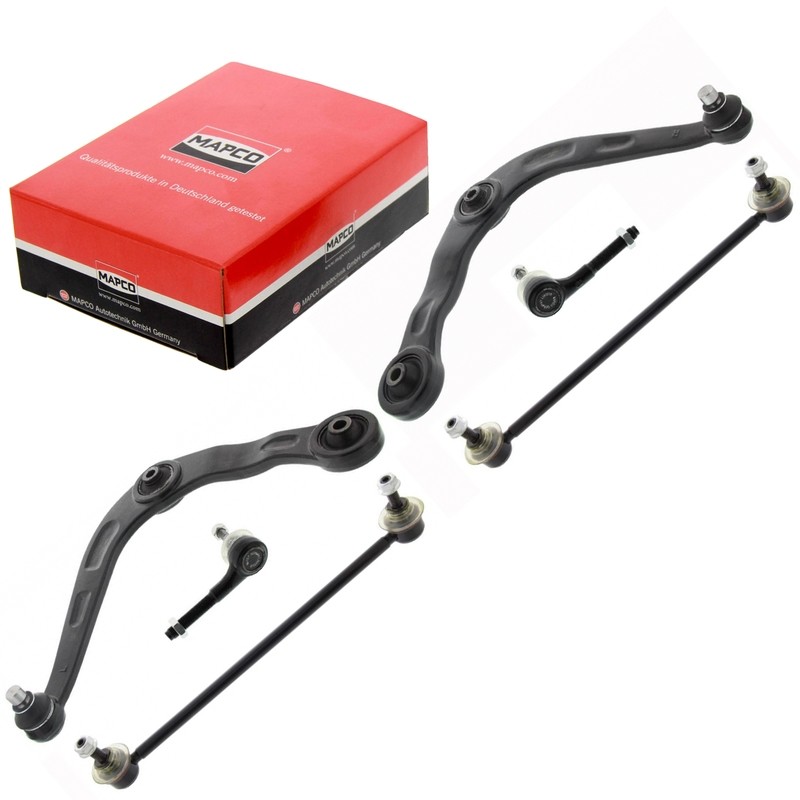 Kit 8 Bracci Anteriori Oscillanti Rinforzati Mapco PEUGEOT 206 1.1-2.0 09.98-