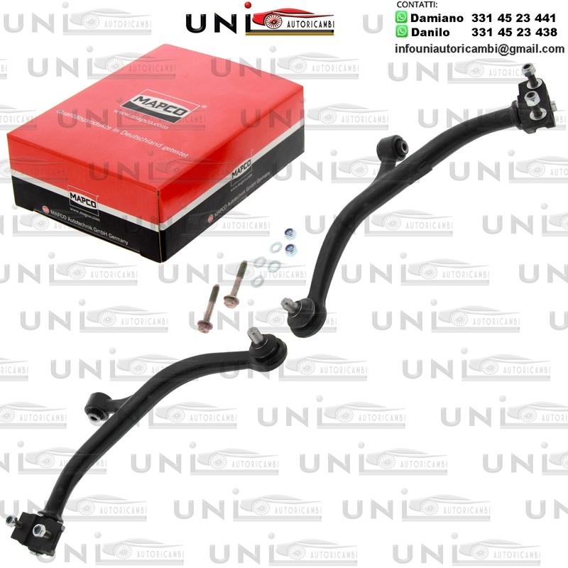 Kit 2 Bracci Anteriori Oscillanti Rinforzati Mapco CITROEN SAXO / PEUGEOT 106 I, 106 II 1.1-1.6 06.93-07.04