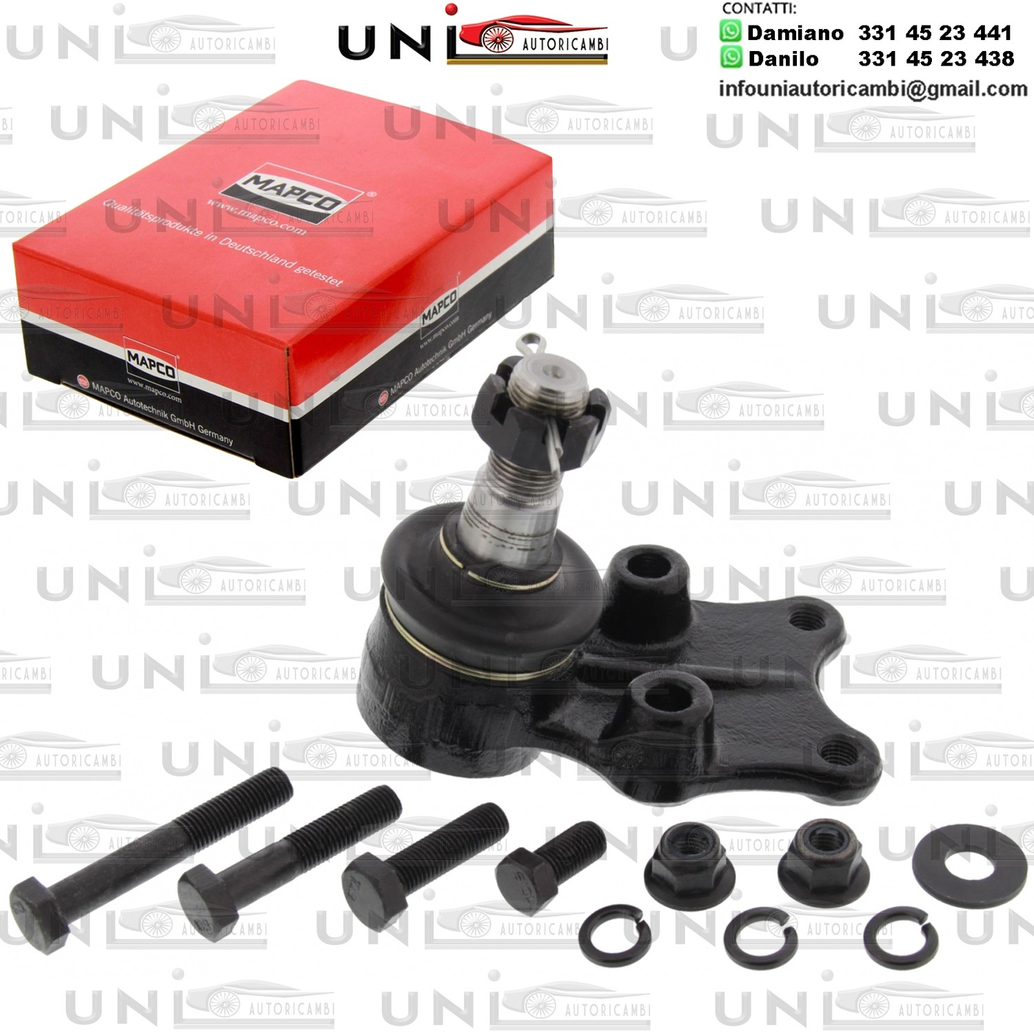 Giunto di supporto / guida Assale anteriore bilaterale Rinforzato OPEL CAMPO 2.3/2.5D/3.1D 08.91-06.01