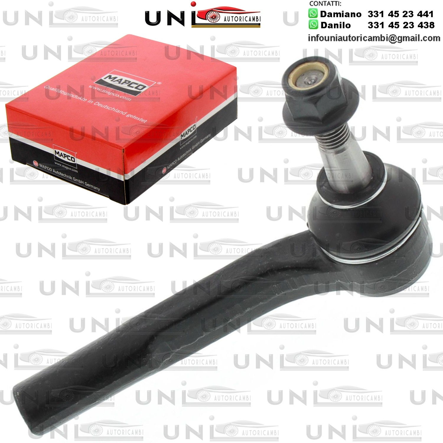 Testa barra d`accoppiamento Assale anteriore Sinistra Rinforzata FIAT CROMA / OPEL SIGNUM, VECTRA C, C GTS / SAAB 9-3, 9-5 1.6-3.2 09.97-