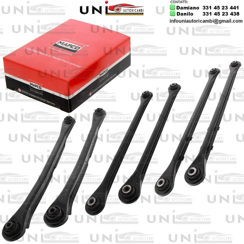 Kit 6 Bracci Posteriori Oscillanti Rinforzati Mapco FORD MONDEO III 1.8-3.0 10.00-03.07