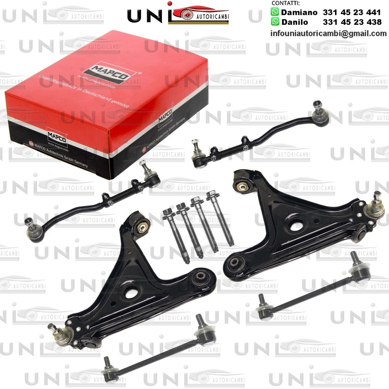 Kit Bracci Oscillanti 6 Rinforzati Mapco OPEL OMEGA B 2.0-3.2 03.94-07.03