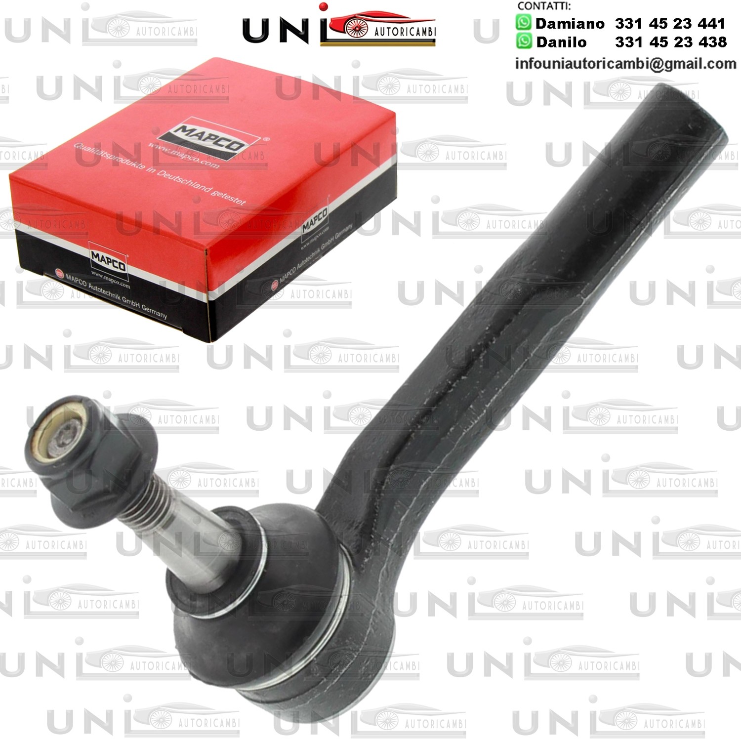 Testa barra d`accoppiamento Assale anteriore Destra Rinforzata FIAT CROMA / OPEL SIGNUM, C / SAAB 9-3, 9-5 1.6-3.2 09.97-