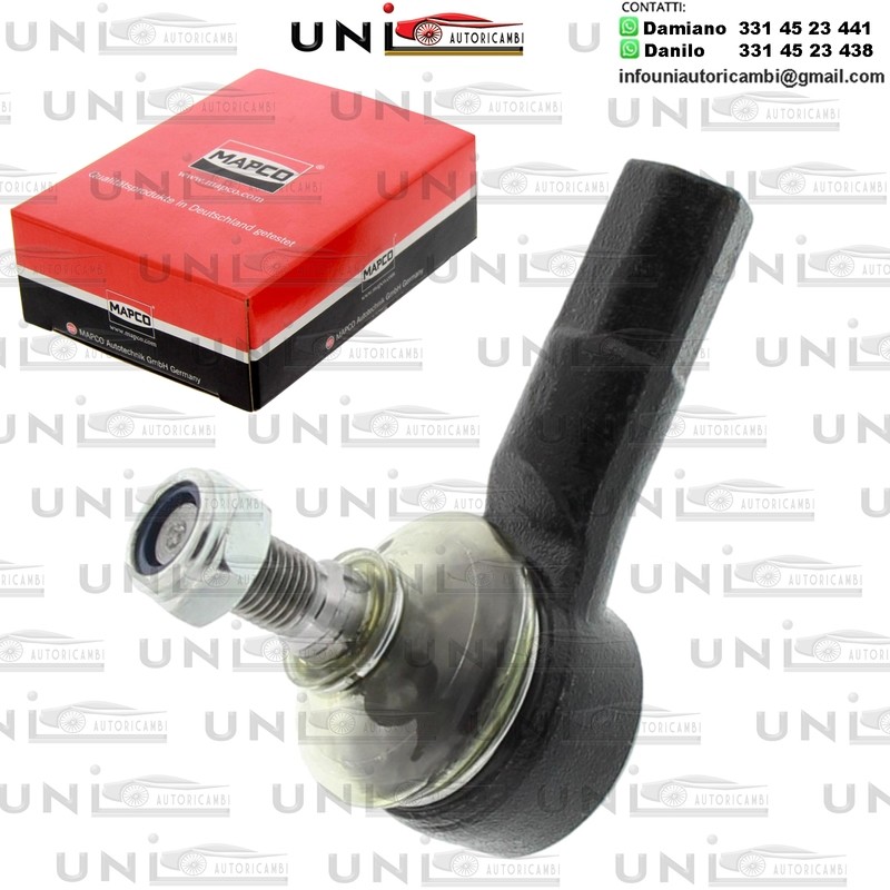 Testa barra d`accoppiamento Assale anteriore bilaterale Rinforzata MITSUBISHI CARISMA, COLT IV / V, LANCER IV / V / VI / VII / VIII / VOLVO S40 I, V40 1.3-2.0D 04.92-