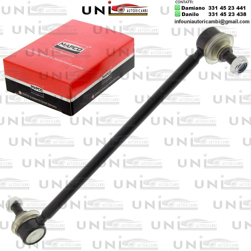 Asta/Puntone, Stabilizzatore Assale anteriore bilaterale Rinforzata DAEWOO NUBIRA 1.6/1.8/2.0 04.97-