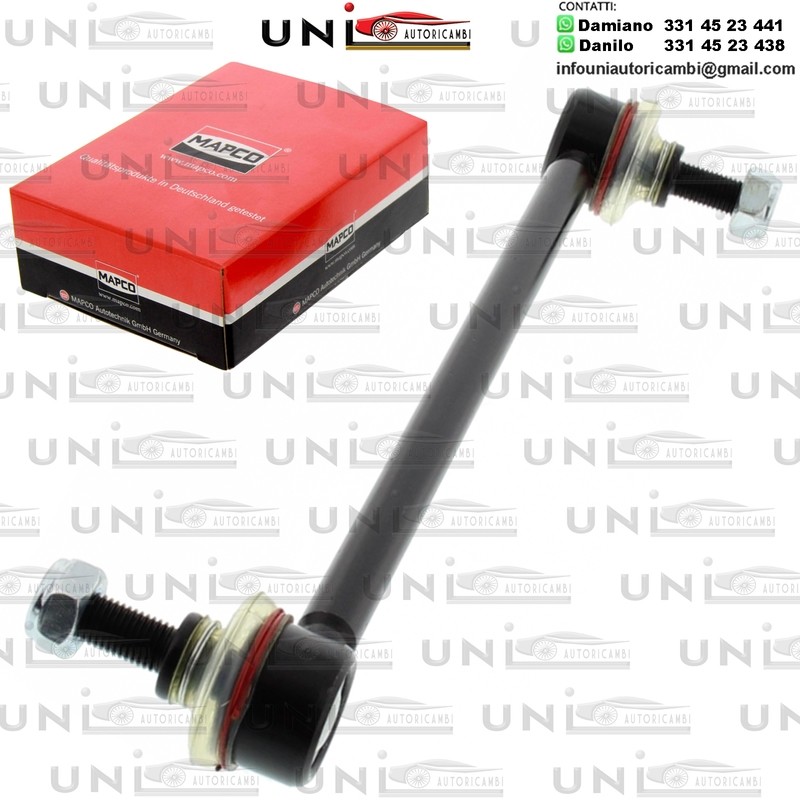 Asta/Puntone, Stabilizzatore Assale anteriore Bilaterale Rinforzata FORD ESCORT '91 / 95 EXPRESS, ESCORT CLASSIC, ESCORT V / VI / VII, FIESTA / III, FIESTA IV, FOCUS, KA, ORION III, PUMA 1.0-2.0 01.89