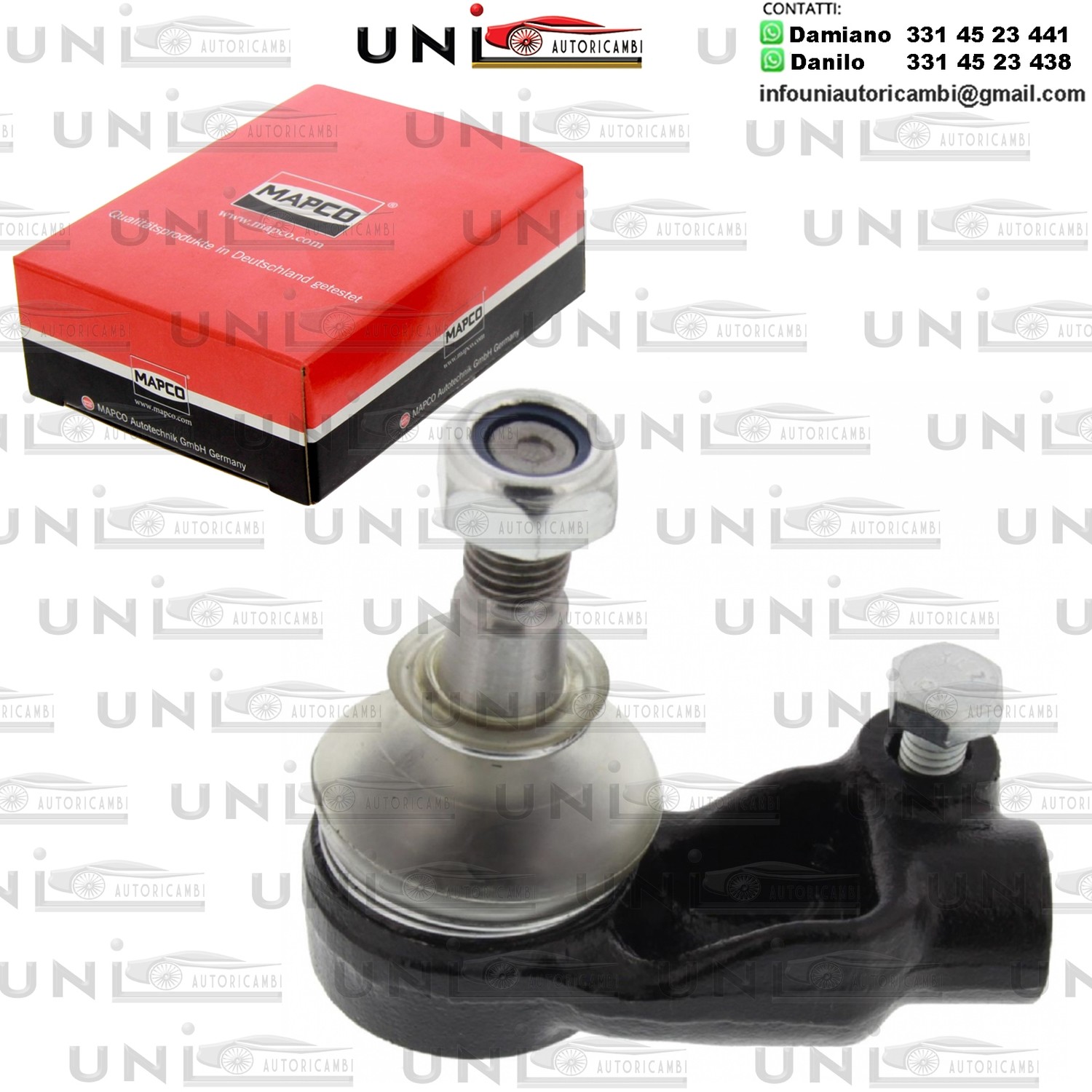 Testa barra d`accoppiamento Assale anteriore Sinistra Rinforzata OPEL ASTRA F / CLASSIC, CALIBRA A, VECTRA A / SAAB 900 II, 9-3 1.4-2.5 04.88-01.05